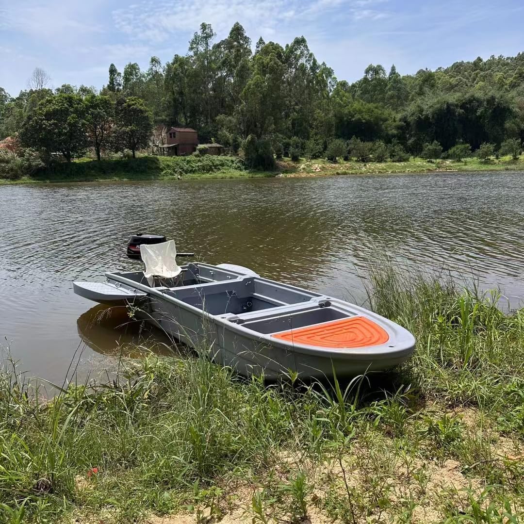 Affordable 4–6 Person Modular Fishing Boat – Stable, Portable & Durable PE Floating Platform for Lakes & Outdoor Fun